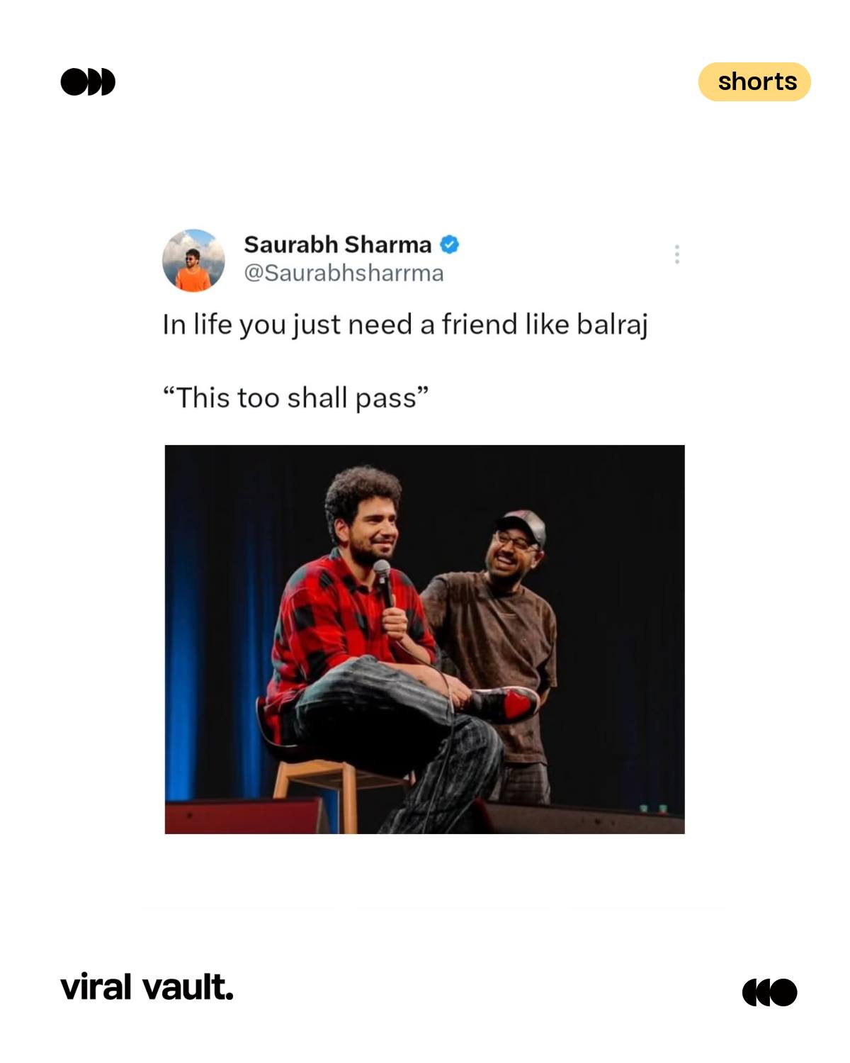 If you didn’t laugh…
you’re probably the joke
Tag that friend who is Samay Raina energy
#ViralVaultIndia #SamayRaina #Memes #GenZHumor #RelatableContent