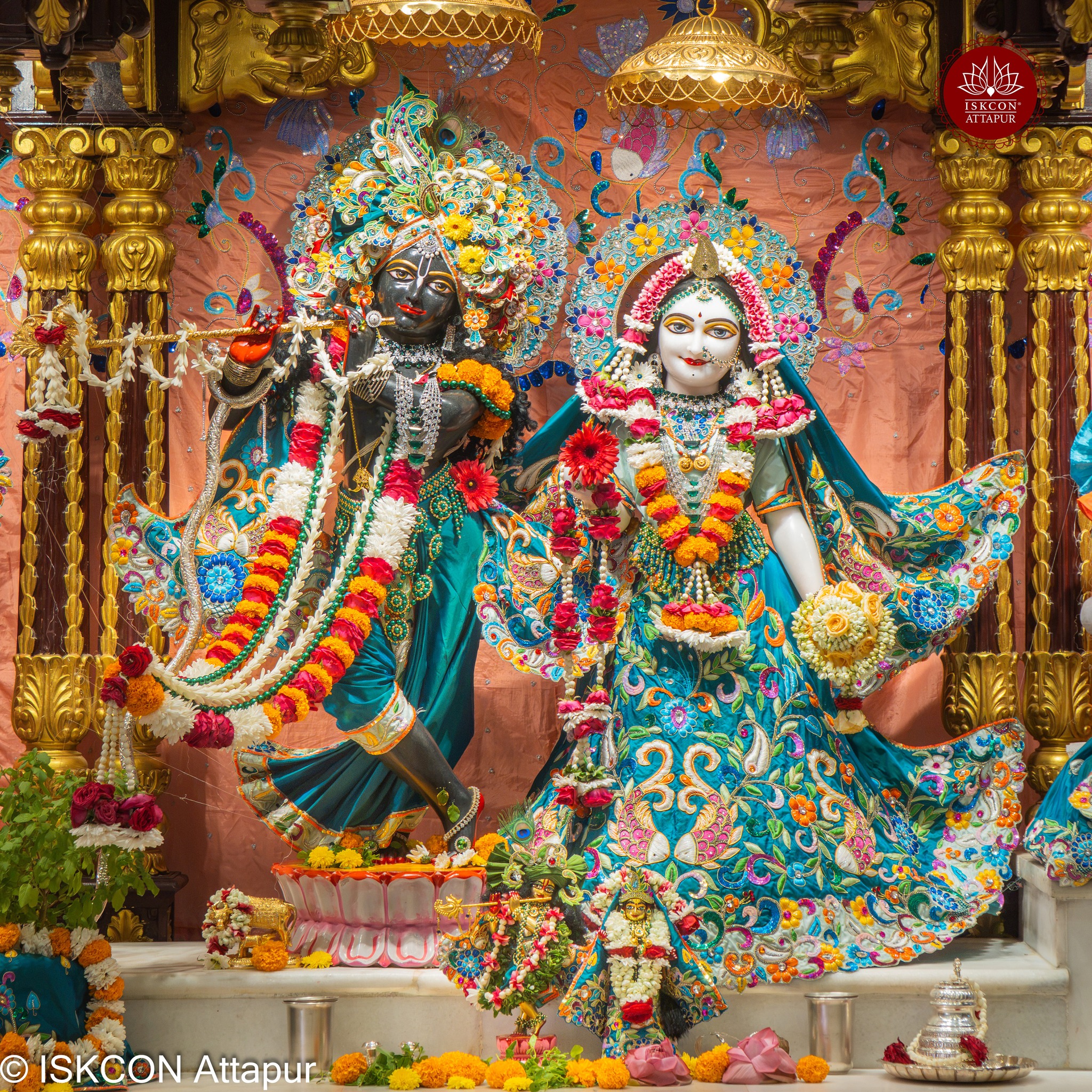 ISKCON Attapur Instagram post