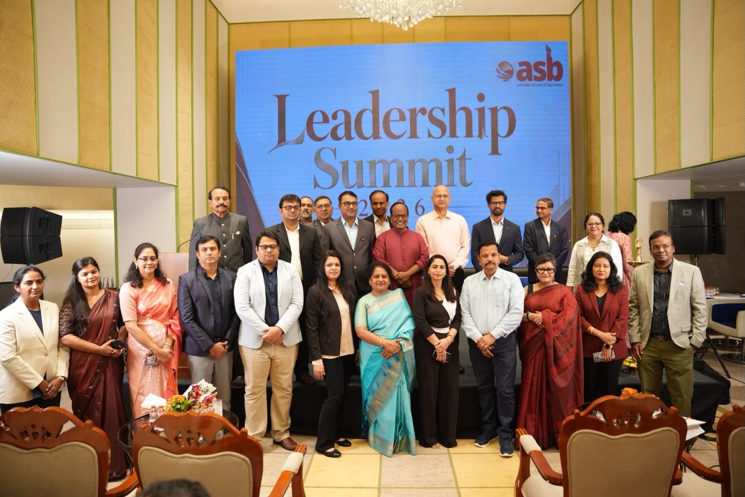 Leadership Conversations That Truly Matter | Industry Leadership Summit 2026
Ashoka School of Business (ASB) successfully hosted the Industry Leadership Summit 2026 on the theme “Leadership in the Time of Uncertainty”, bringing together distinguished industry leaders, corporate professionals, academicians, faculty, and students for meaningful conversations and learning.
We were honoured to welcome our Chief Guest, Shri J A Chowdary (JA), Founder & Chairman, International Startup Foundation and former Special Chief Secretary & IT Advisor, Government of Andhra Pradesh. His inspiring address emphasised the importance of nurturing an entrepreneurial mindset and strengthening the startup ecosystem.
Panel 1 | Business Leaders
“Leading through the Fog: The Art of Decision Making and the Way Forward”
Anuradha A – IBM | Dr Venkatram Vasantavada – SeedWorks | Vijaya Kadiyala – DBS Tech | Pallavi Singh – Genpact | U Ram Mohan – Truth Labs | Siva Rama Krishna Vishnubhatla – EisnerAmper
Panel 2 | HR Leaders
“Zero Visibility and the Way Forward: Leading People When the AI Map Is Still Being Drawn”
Barnali Bhattacharjee – FedEx GCS India | Gaurri Butti – Wells Fargo | Lt Col Pragathi Kumar Achanta – AT&T | Neha Samantaray – Micron Technology | Cireesha Mailavarapu – Sodexo
The discussions explored decision-making in uncertainty, the evolving workplace, AI-driven change, emerging skills, and the future of leadership.
Heartfelt thanks to all our speakers, guests, faculty, students, and the entire ASB team for making the Summit meaningful and impactful.
At ASB, we believe leadership education goes beyond the classroom — through industry exposure, real-world conversations, diverse perspectives, and continuous learning.
Aspire. Strive. Bloom.
#AshokaSchoolOfBusiness #IndustryLeadershipSummit2026 #ArtificialIntelligence #FutureOfWork #IndustryAcademia
•Arjun Kumar •Dr. Swathi Gajanethi •Sailesh kuturu •Archana Kulkarni •Maruti Prabhakar •Sripriya •G Mirza Rafathulla Baig •Monali Rath •Devi Prasad Uppala