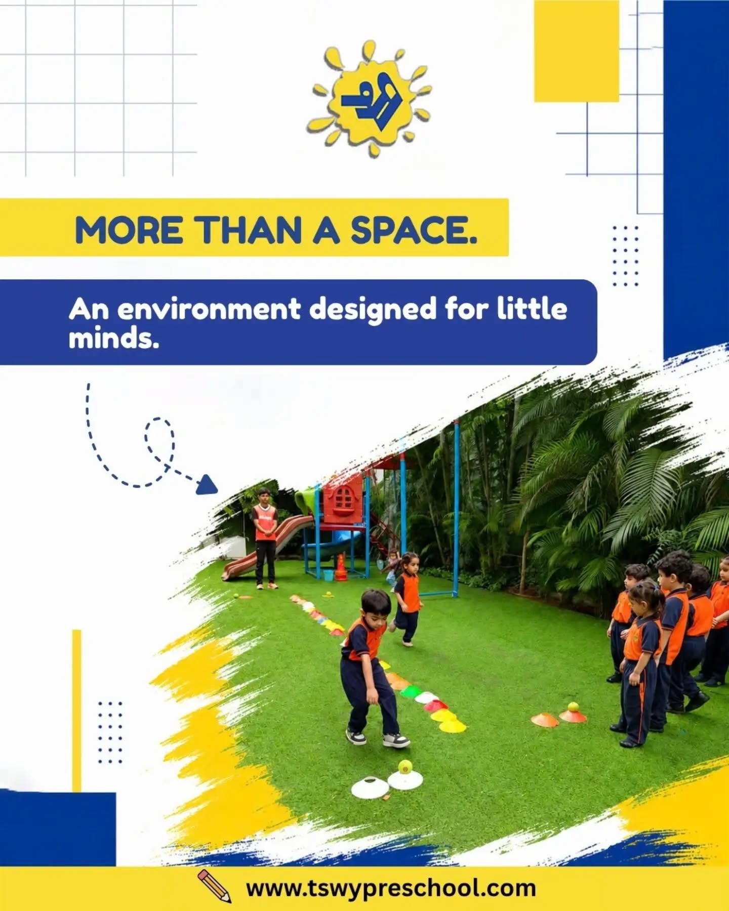 What if your preschool could look like this? 👀💛💙A space where learning, play, creativity and child-friendly design come together — thoughtfully built for little learners.At The Shri Ram Wonder Years, every corner is designed to help children explore, interact and grow with confidence.🏫 Purpose-built learning spaces
🎨 Activity & exploration areas
🛡️ Child-focused safety design
🌱 Engaging indoor & outdoor spaces
👩🏫 Interactive teacher-child environmentsThinking of starting your own preschool?Turn your vision into a thoughtfully designed learning centre with TSWY Preschool.📩 Enquire about the TSWY Preschool Franchise today.
🔗 www.tswypreschool.com#TSWYPreschool #PreschoolFranchise #SchoolFranchise #PreschoolBusiness #EducationFranchise