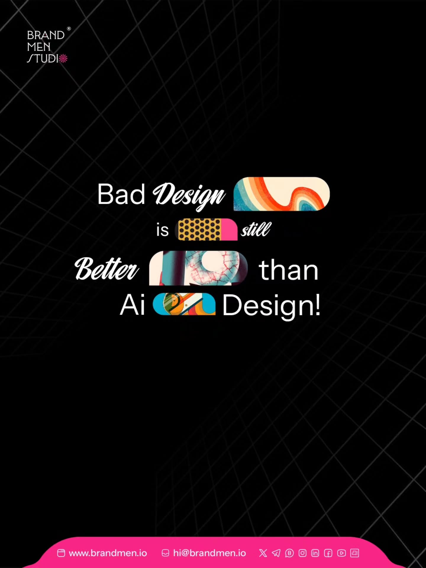 Perfection can be generated, but soul has to be created. Human intent, flaws, and emotion will always bring a spark to design that algorithms simply can't replicate. Where do yo...